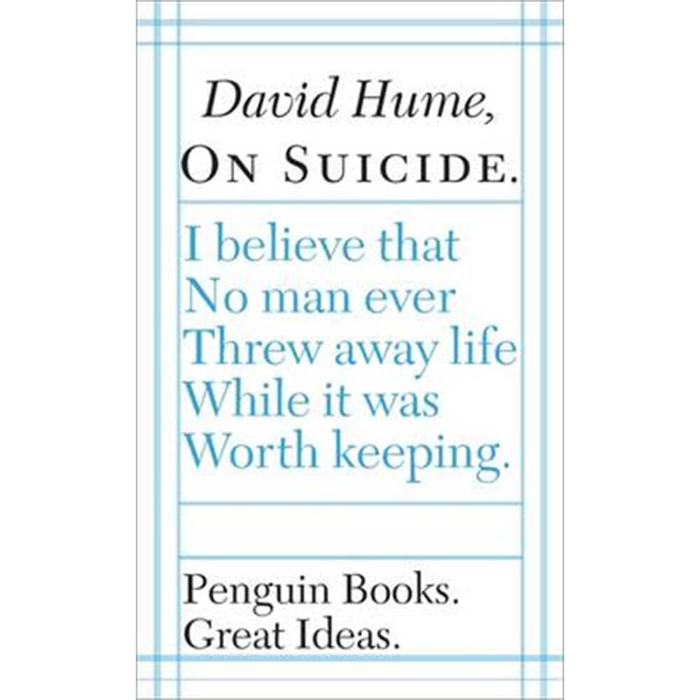 On Suicide (Paperback) - David Hume